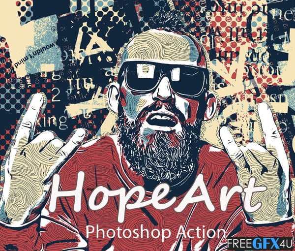 Graphicriver - HopeArt Photoshop Action
