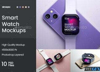 Graphicriver - Smart Watch Mockup 35370315