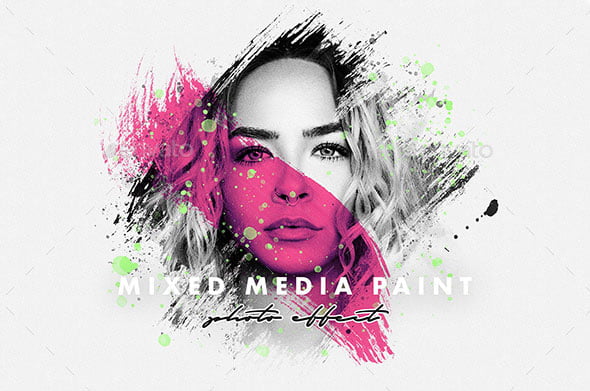 Graphicriver - Mixed Media Paint Photo Effect