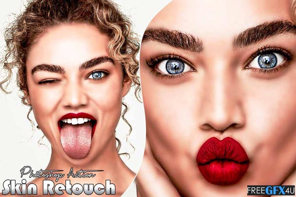 New Skin Retouch Photoshop Action Free Download