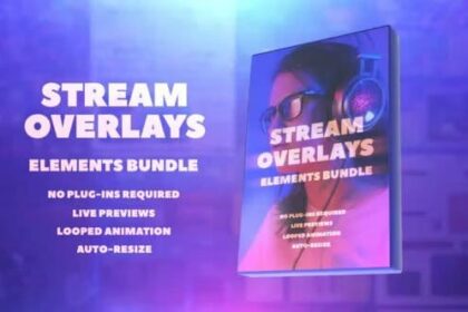 Videohive - Stream Overlays Elements Bundle 35300585