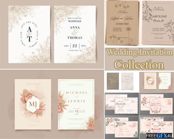 10 Wedding Invitation Collection
