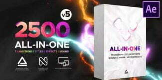 Videohive - 2500 All-in-One Transitions Library 23955941