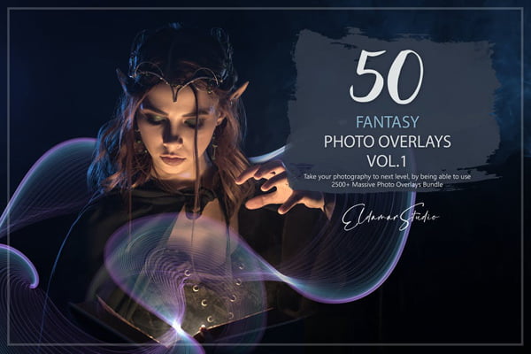 50 Fantasy Photo Overlays