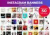 Graphicriver - 50 Instagram Banners 23489509