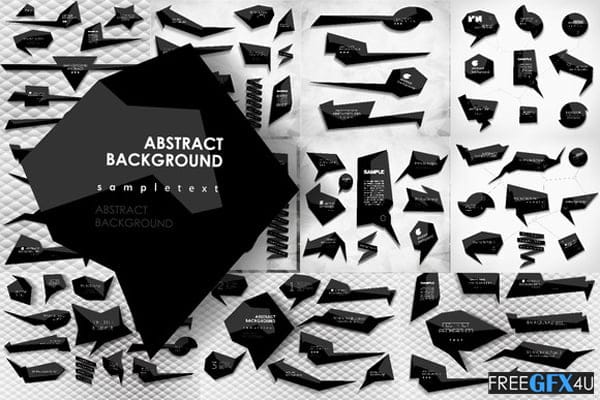 Abstract Vector Labels Bubbles Pack Free Download Abstract Vector Labels Bubbles Pack