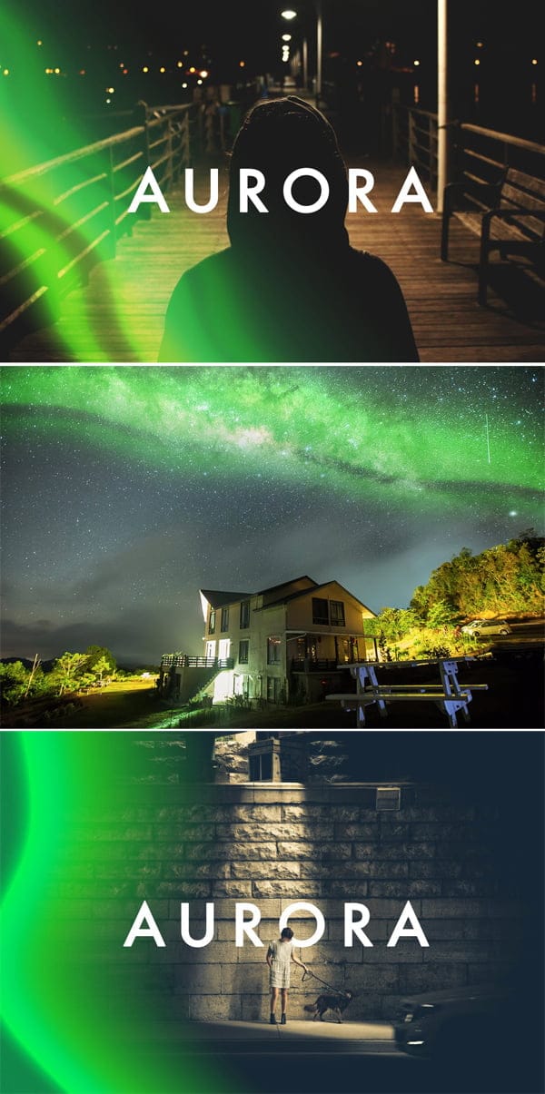 Aurora Light Photoshop Actions Free Download Aurora Light Photoshop Actions