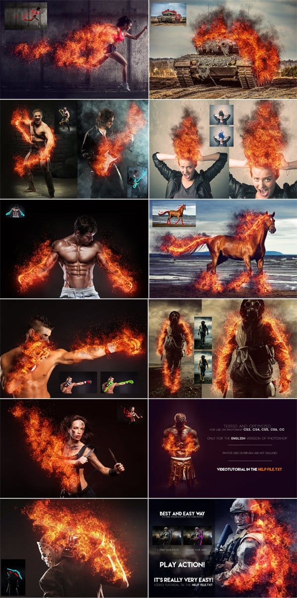 Burn 2 Photoshop Action Free Download Burn 2 Photoshop Action