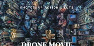 Drone Movie Photoshop Action & LUTs Free Download