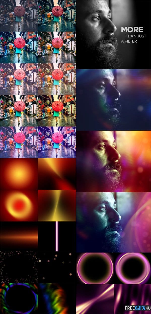 GraphicRiver - Light Leaks Photoshop Action Light Leaks Photoshop Action