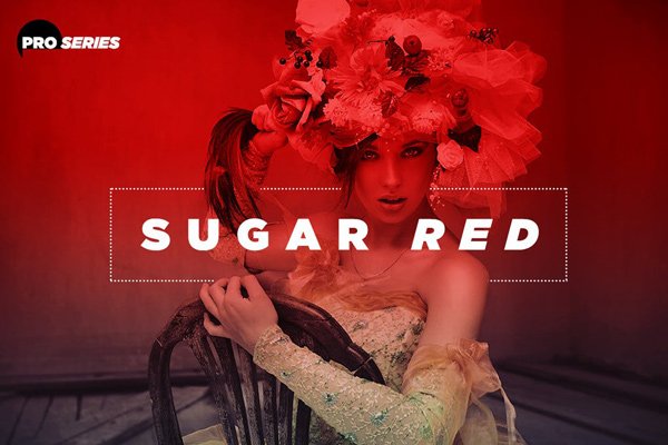 Sugar Red Photoshop Action
