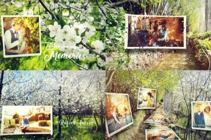 Videohive - Spring Lovely Wedding Photo Slide