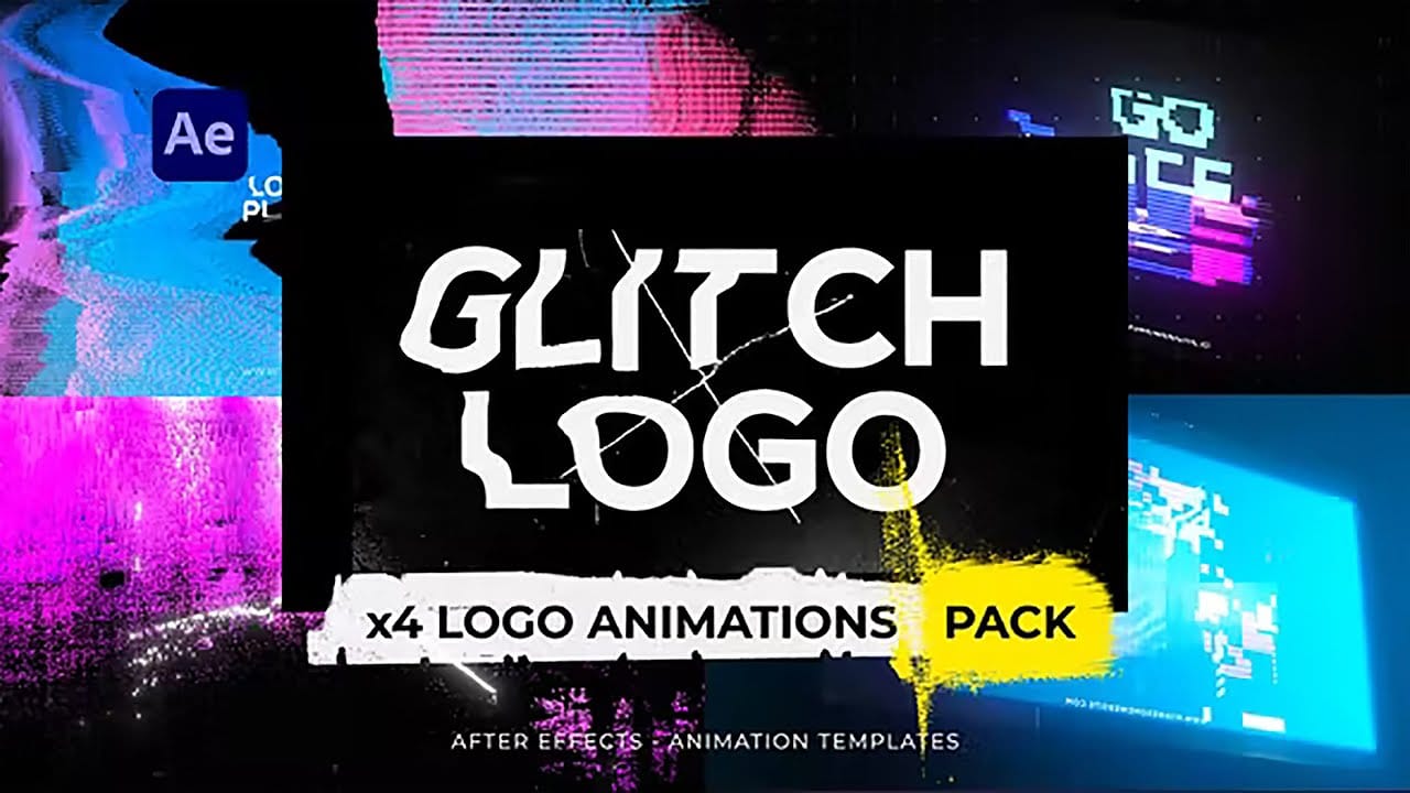 Videohive - Glitch Distortion Logo Intro Glitch Distortion Logo Intro