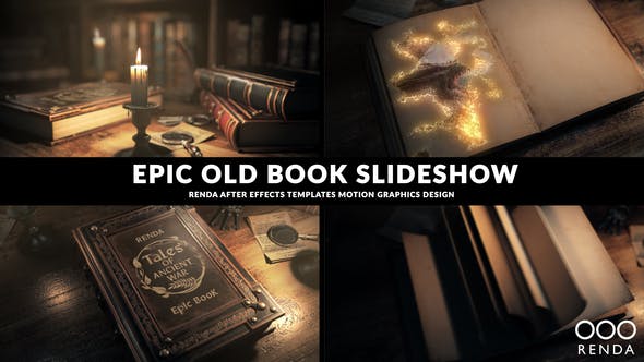 Epic Book After Effect Project