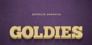 Goldies Photoshop 3D Text Effect