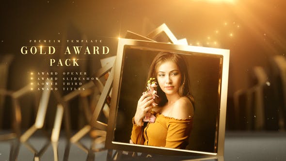 Videohive - Gold Award Pack For AE