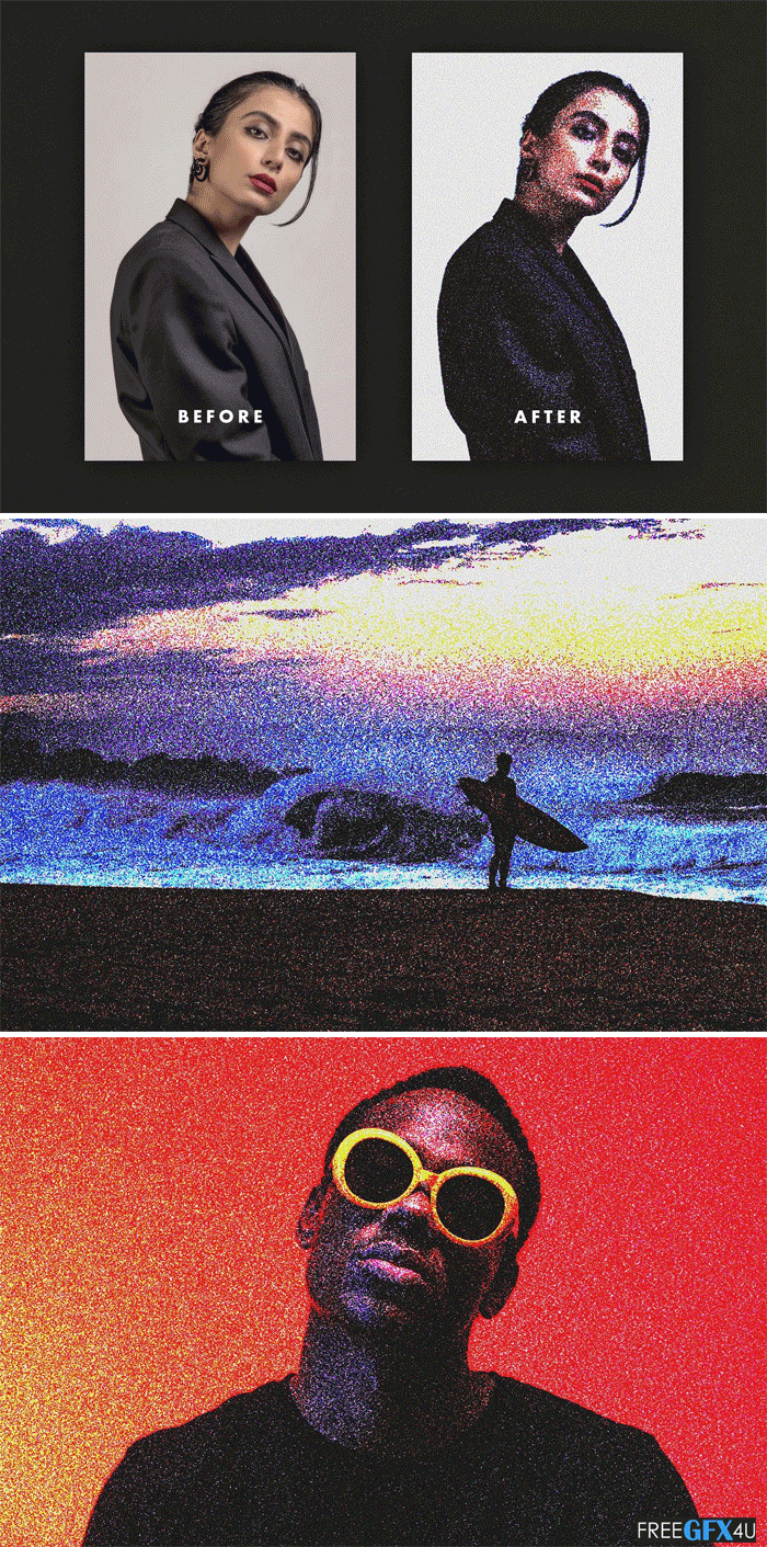 Creative Market - Stipple Photoshop Effect