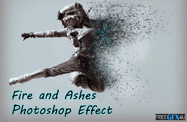 Fire & Ashes Photoshop Effect
