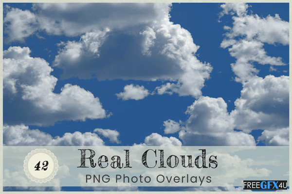 Real Cloud Overlay Photoshop Effects