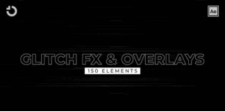 150+ Glitch FX & Overlays