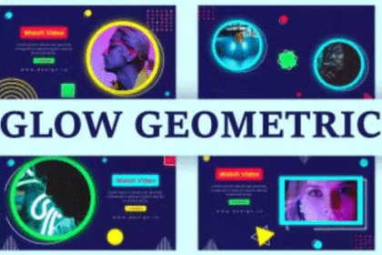 Glow Geometric Slideshow