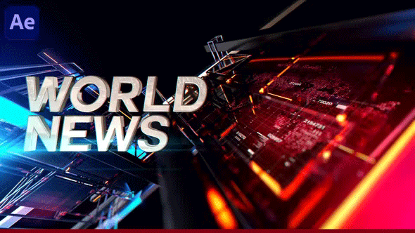 Videohive - News Opener For AE Project News Opener