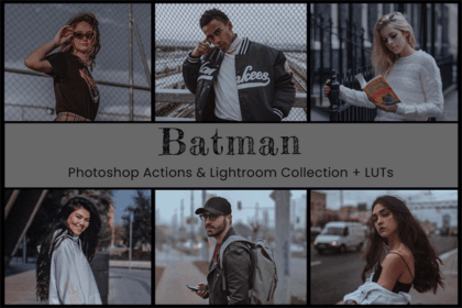 Batman Preset Photoshop Actions