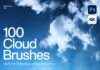 100 Cloud Brushes For Photoshop
