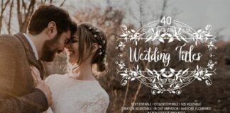Videohive - 40 Flourish Wedding Titles For After Effects