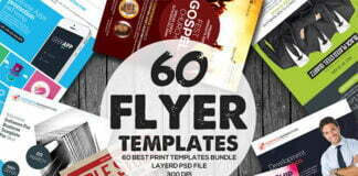 60 Business Flyers Templates Bundle