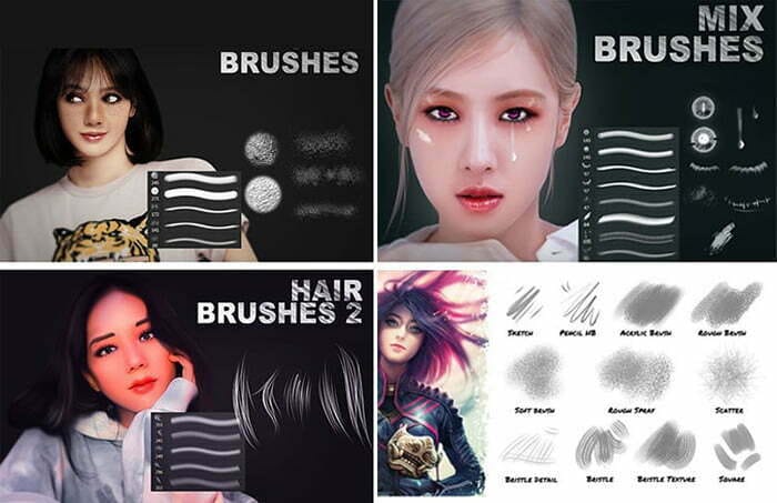 8 Awesome Painting Brushes Packs Free Download 8 Awesome Painting Brushes Packs