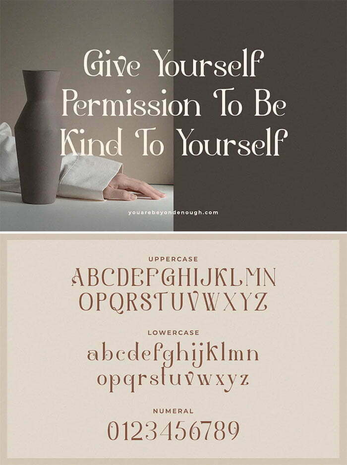 Aesthetic Font Style