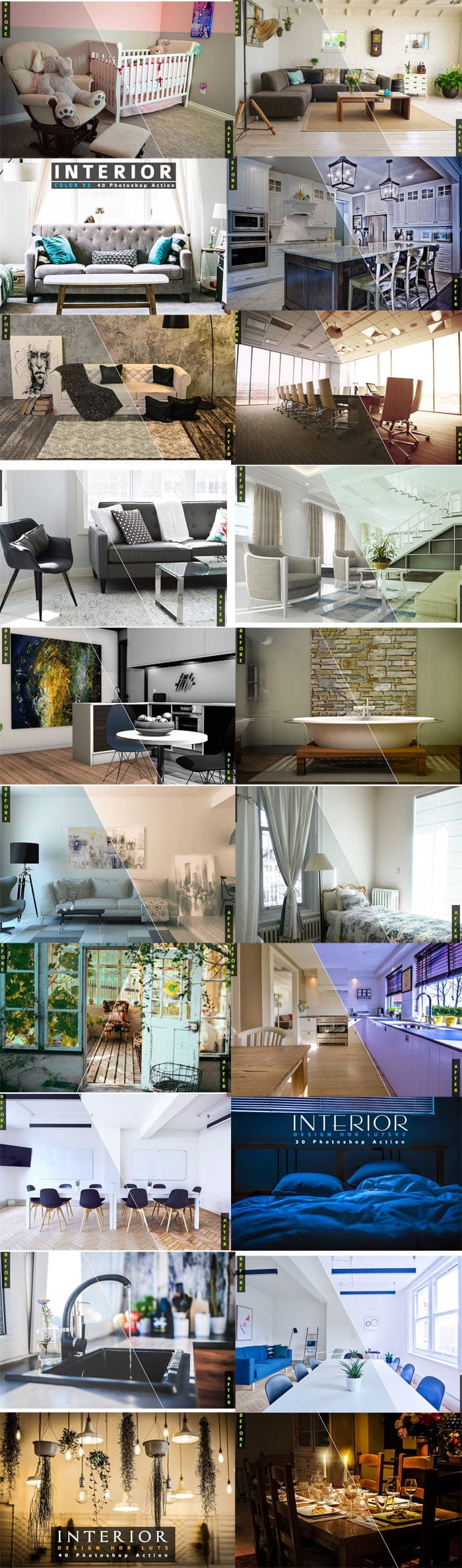 CreativeMarket - 130 Interior Design PS 130 Interior Design PS