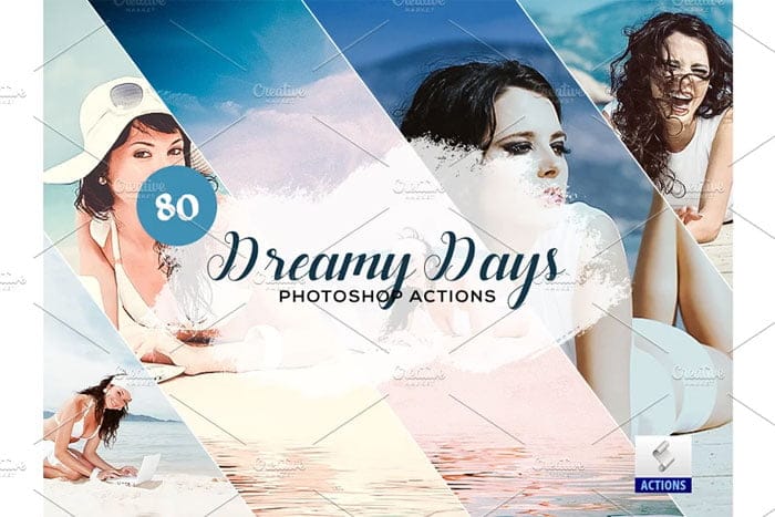 CreativeMarket - 80 Dreamy Days Photoshop Actions 80 Dreamy Days Photoshop Actions