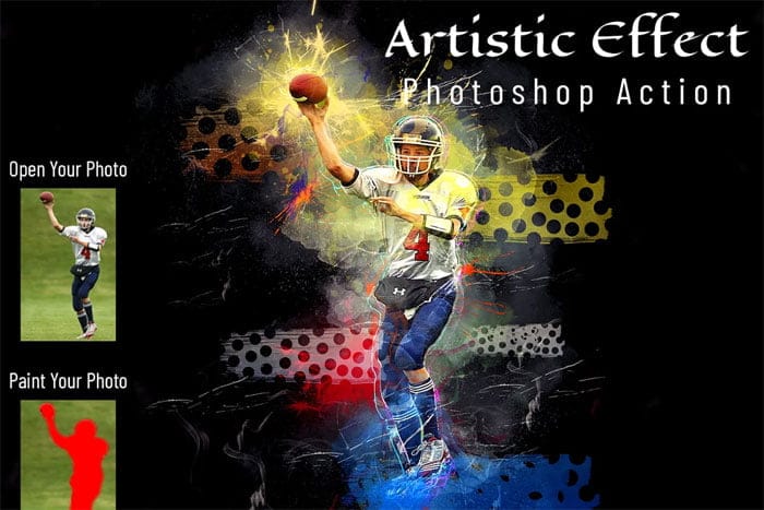 CreativeMarket - Artistic Effect Photoshop Action Artistic Effect Photoshop Action