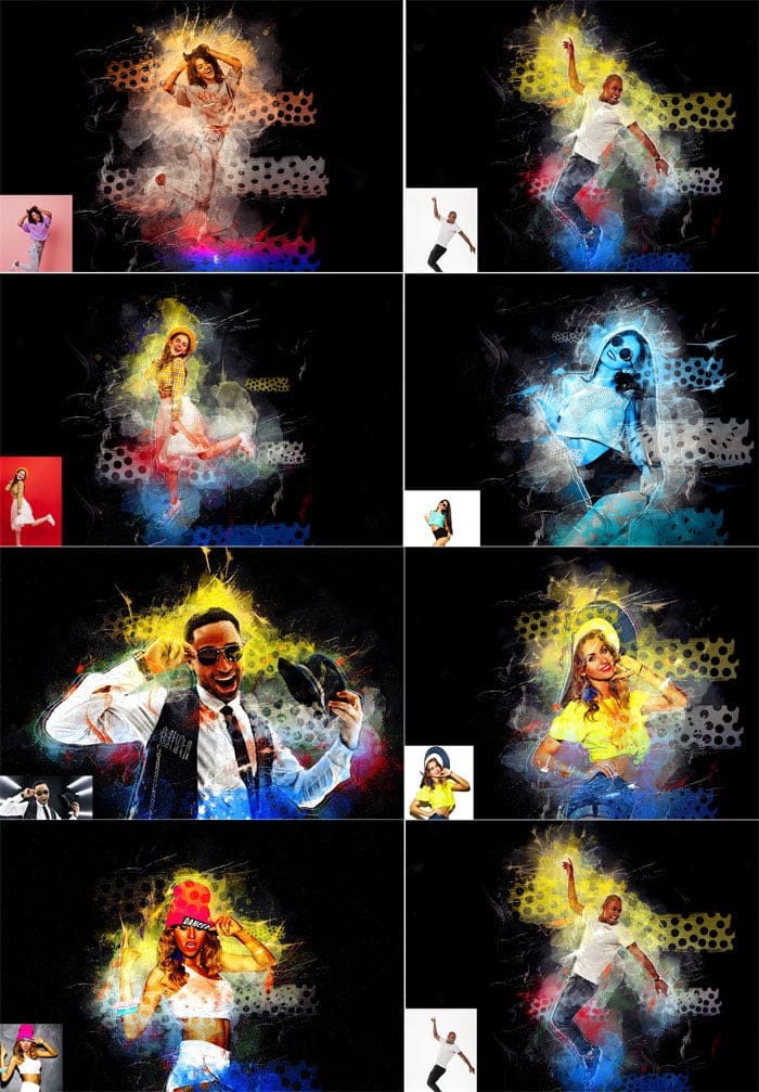 CreativeMarket - Artistic Effect Photoshop Action Artistic Effect Photoshop Action