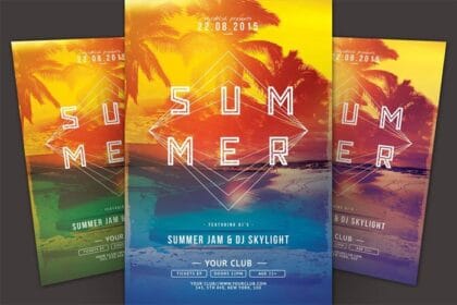 CreativeMarket - Summer Flyer