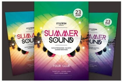 Summer Sound Flyer