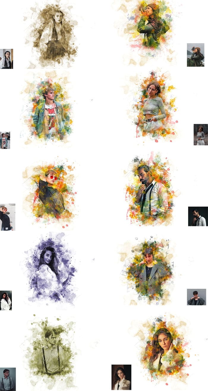 CreativeMarket - Vintage Color Effect PS Action Vintage Color Effect PS Action