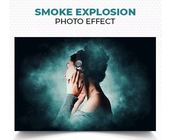 Graphicriver - Smoke Explosion Photo Effect Smoke Explosion Photo Effect