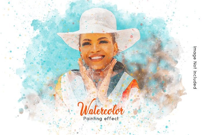 Graphicriver - Watercolor Photoshop Effect Watercolor Photoshop Effect