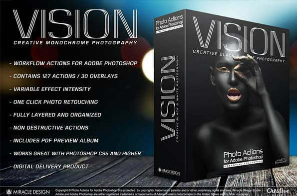 VISION Actions For Photoshop