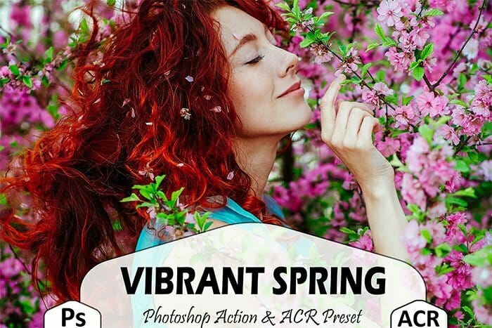 10 Vibrant Spring Photoshop Actions And ACR Presets 10 Vibrant Spring Actions And ACR Presets
