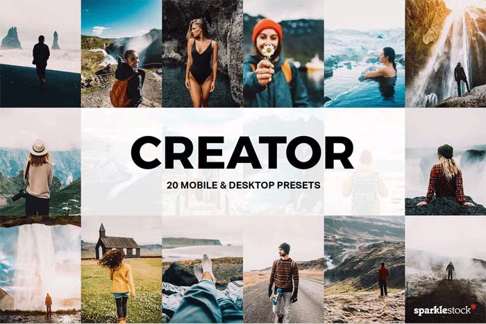 Creator Lightroom Presets and LUTs