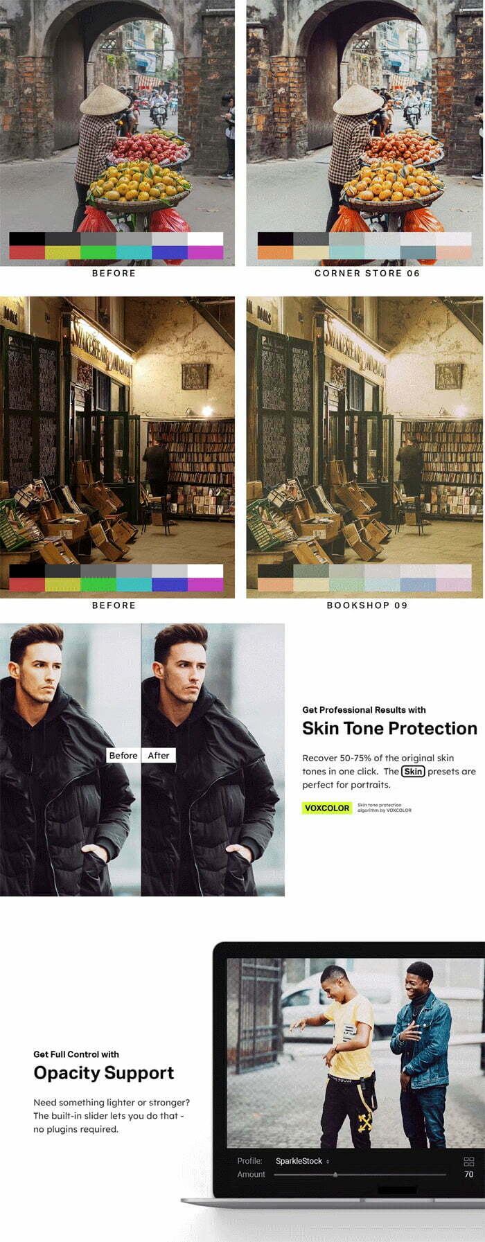 50 Street Photography Presets and LUTs 50 Street Photography Presets and LUTs