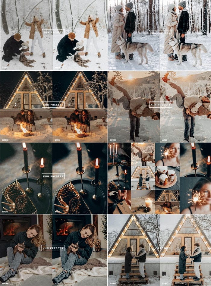 CreativeMarket - 10 Noel Lightroom Presets 10 Noel Lightroom Presets