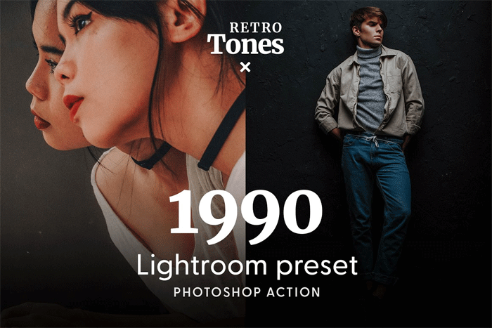 CreativeMarket - 1990 Retro Actions & Presets 1990 Retro Actions & Presets