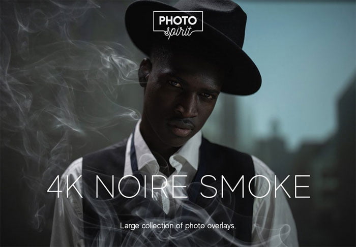 4k Noire Smoke Overlays 
