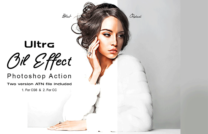 Ultra Oil Effect Photoshop Action