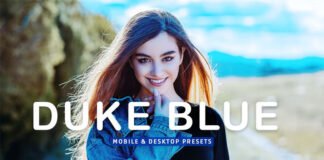 Duke Blue Mobile & Desktop Presets